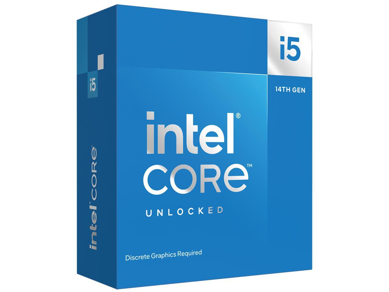 Intel desktop CPU - i5-14600KF (14Gen) - 14 Total Cores - 5.3 GHz Max Turbo Frequency - bk8071514600kf