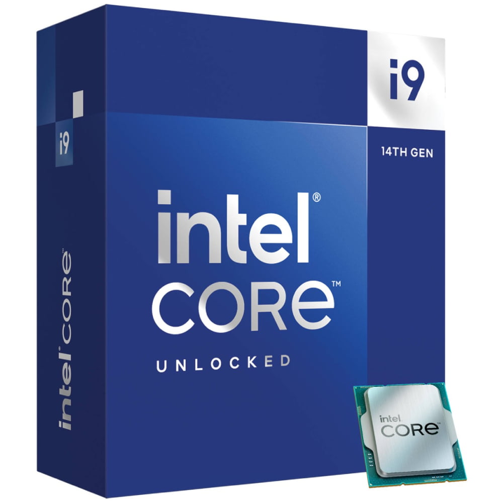 Intel desktop CPU - core i9-14900K (14Gen) - 24 Total Cores - 6 GHz Max Turbo Frequency - BX8071514900K