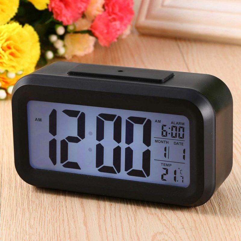 Digital Clock Backlight with Alarm Clock