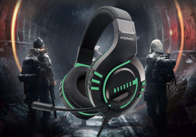 Komc M205 glowing gaming headset 