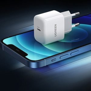 UGREEN mini USB-C Wall Charger { 20W max / compact size / safe charging } 10220 - Image 2