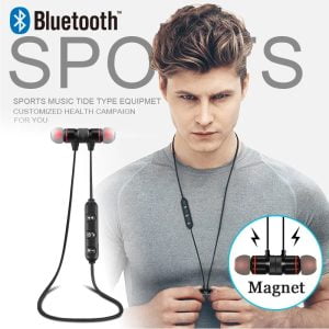 Wireless Bluetooth neckband Earphone - slim design - Image 2