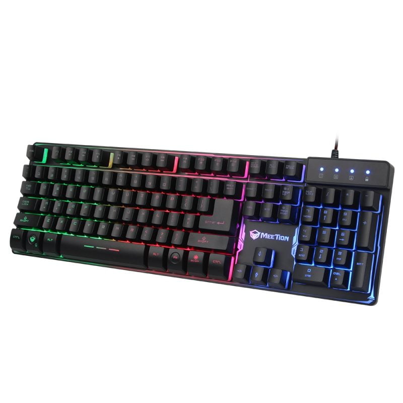 Meetion K9300 Rainbow Backlit Gaming Keyboard - 19 keys anti-ghosting