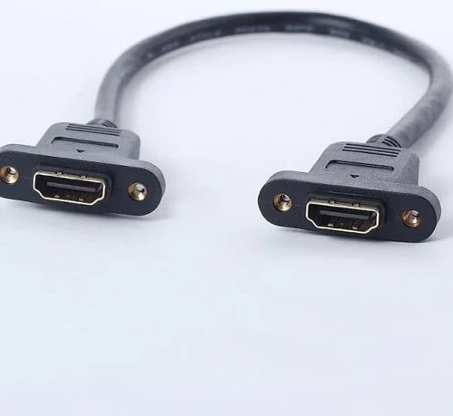 HDMI female to HDMI female short cable
