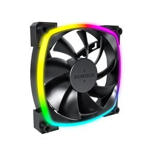 Montech case fan - black color - ARGB Lighting - AX120 PWM - Image 3