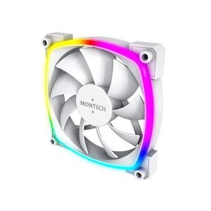Montech case fan - white color - ARGB Lighting - AX120 PWM - Image 2