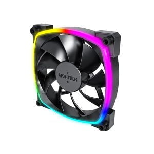 Montech case fan - black color - ARGB Lighting - AX120 PWM - Image 4