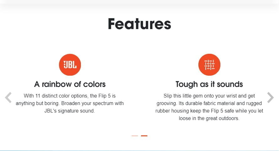 JBL Flip 5 portable Bluetooth speaker { up to 12 hours play time / Red color } JBLFLIP5REDAM