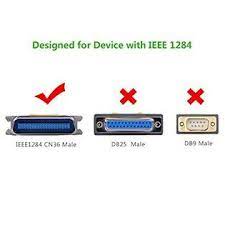 UGREEN USB TO IEEE1284 PARALLEL CABLE - 2M cable length - 20225 - Designed for devices with IEEE 1284 - Bi-directional data transfer over parallel port for high speed