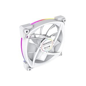 Montech case fan - white color - ARGB Lighting - AX120 PWM - Image 4