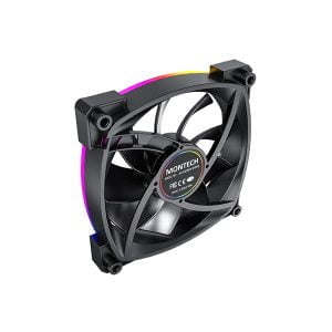 Montech case fan - black color - ARGB Lighting - AX120 PWM - Image 2