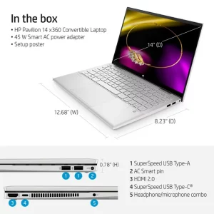 HP Pavilion x360 14-dy2050wm i5 12GEN