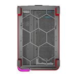 Montech dual chamber Mid-Tower gaming Case - red color - KING 95 PRO RED - Image 5