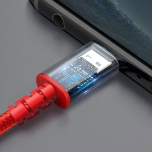 Anker Powerline Select+ USB-C To USB-A Cable - 6ft /1.8m ( Red ) - A8023H91-2 ( U.S. Model NO WARRANTY ) - Image 3