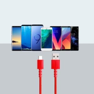 Anker Powerline Select+ USB-C To USB-A Cable - 6ft /1.8m ( Red ) - A8023H91-2 ( U.S. Model NO WARRANTY ) - Image 4