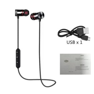 Wireless Bluetooth neckband Earphone - slim design - Image 7