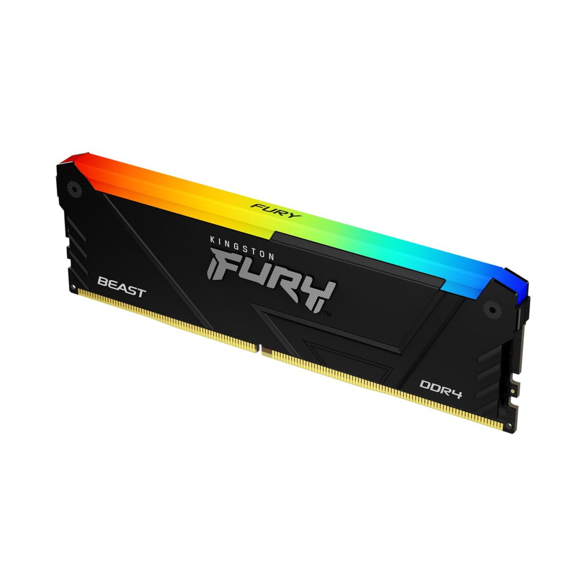 Kingston 32GB FURY Beast DDR4 3200 MT/s RGB Memory RAM [ KF432C16BB2A/32 ]