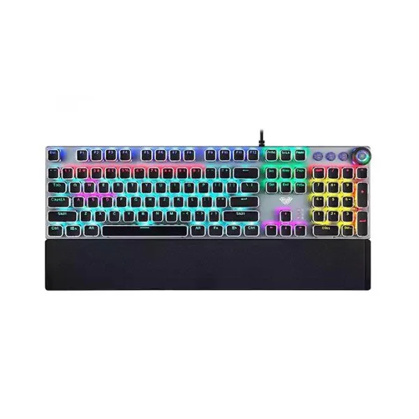  AULA F2088 USB Mechanical RGB Gaming Keyboard Blue switch Wired