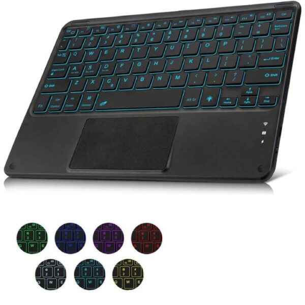 Backlit Keyboard touch built-in