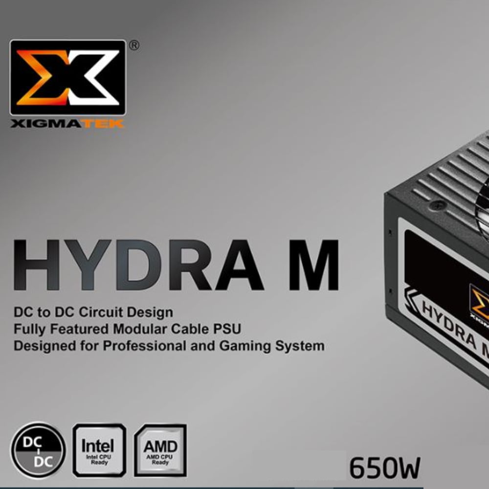 xigmatek Hydra M 650w bronze power supply - EN44474