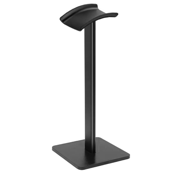 Alloy aluminum headphone stand - black - suitable for most headphones