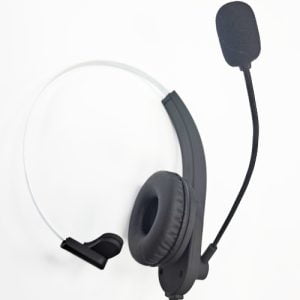 Wired Single Ear Mono Business Headset - AUX 3.5mm JACK - Image 2