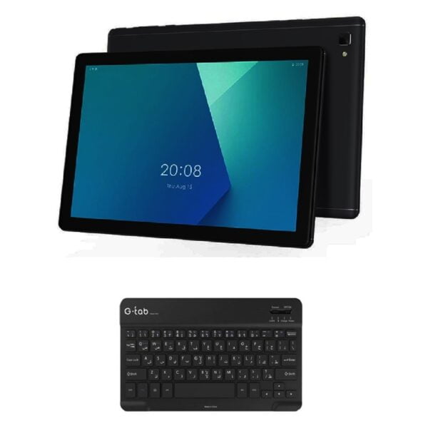 G-Tab Tab S30 "Octa Core, 10.1 inch, 4GB Ram, 64GB Storage, 4G LTE" Black (Free Keyboard )