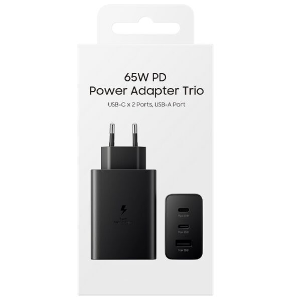 Triple Power Adapter 65W