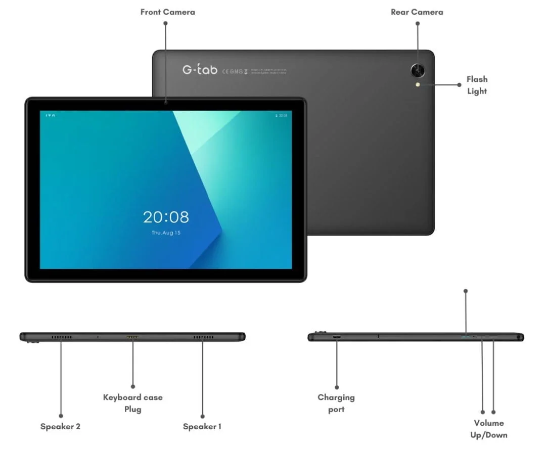 G-Tab C10 Pro Black