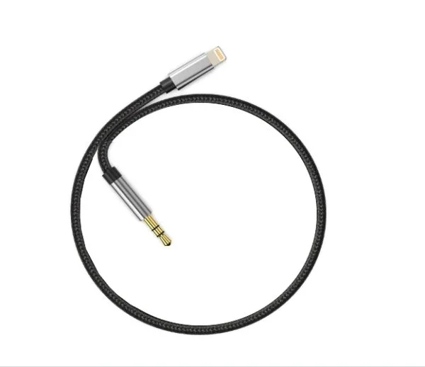 Lightning Male to 3.50mm AUX Male Cable 1m