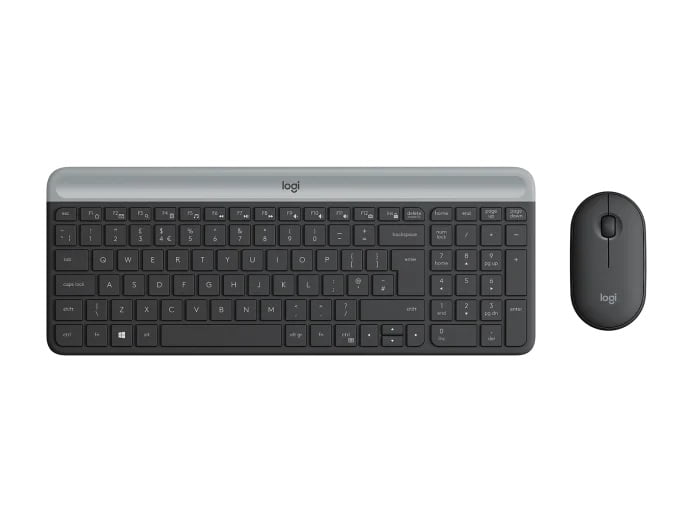 Logitech wireless KEYBOARD AND MOUSE COMBO MK470 - Graphite color - [ 920-010069 ]