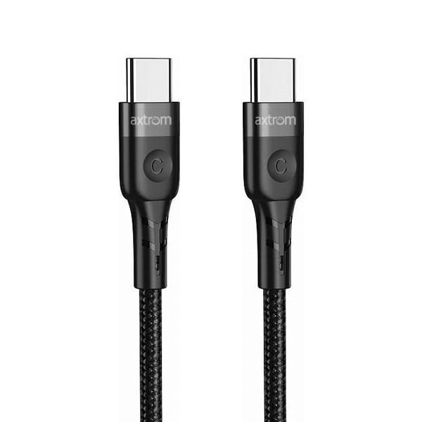 Axtrom braided USB-C to USB-C cable -1.2m - ACB90CL-B