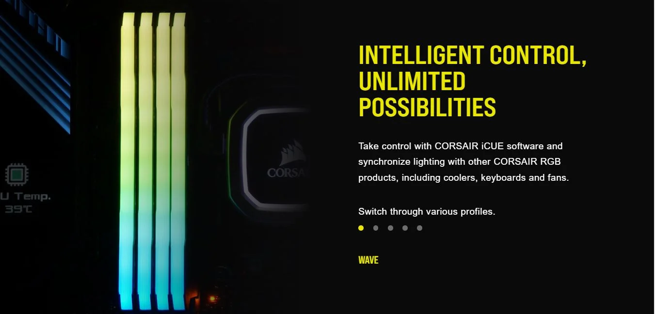 CORSAIR (2x8GB) 3600MHz RAM Kit