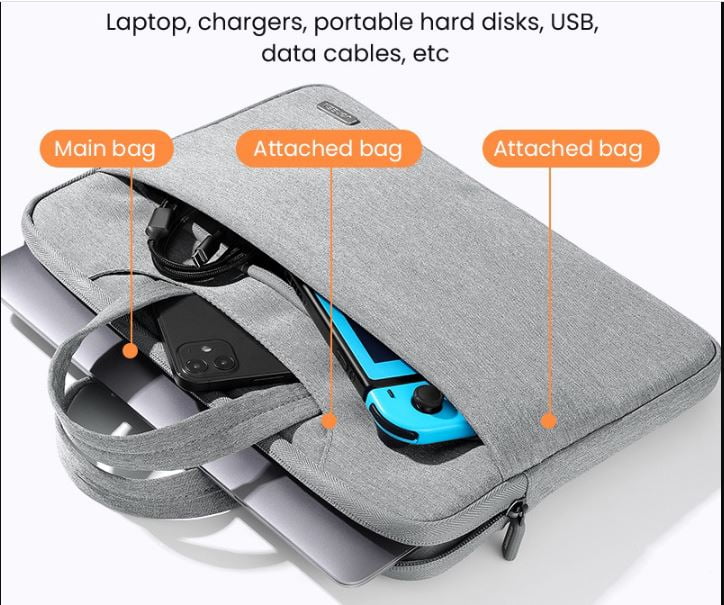 UGREEN Laptop Bag - 14"-14.9" size - Gray - 50337
