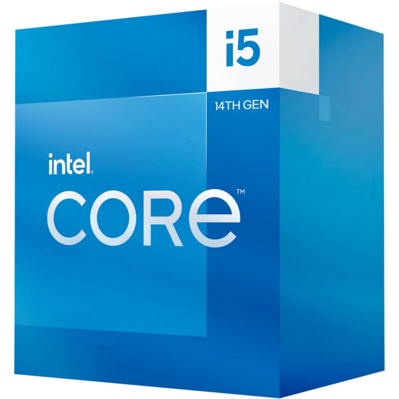 Intel desktop CPU - core i5-14400 (14Gen) -10 Total Cores - LGA1700 - BX8071514400 (2-Years-Warranty)