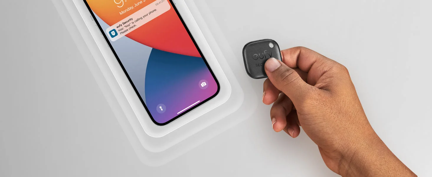 Anker eufy Security SmartTrack Link (Black / 1-Pack) [ T87B0011 ]