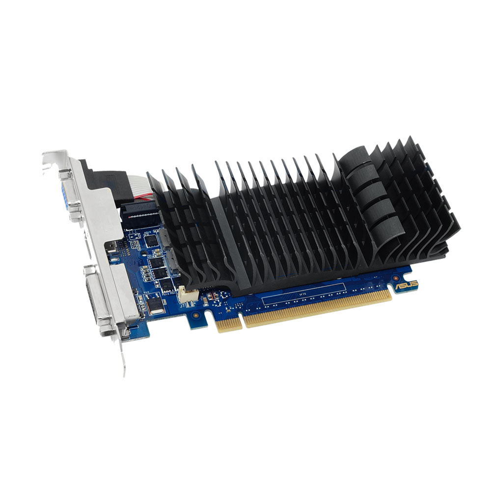 ASUS NVIDIA GeForce® GT 730 2GB GDDR5 GeForce® GT 730 2GB GDDR5 low profile graphics card for silent HTPC build with I/O port brackets [ GT730-SL-2GD5-BRK ]