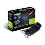 ASUS NVIDIA GeForce® GT 730 2GB GDDR5 GeForce® GT 730 2GB GDDR5 low profile graphics card for silent HTPC build with I/O port brackets [ GT730-SL-2GD5-BRK ]