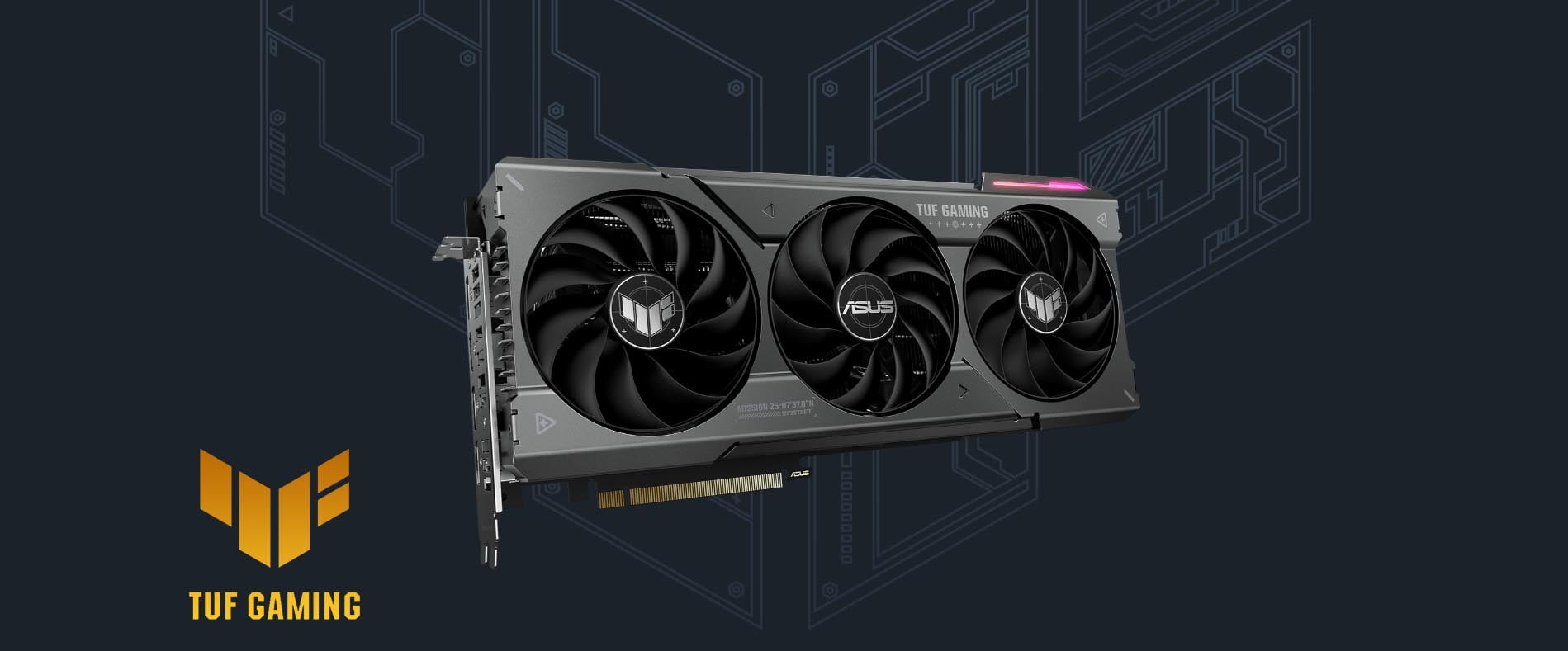 ASUS TUF Gaming GeForce RTX™ 4060 Ti 8GB GDDR6 OC Edition with DLSS 3, lower temps, and enhanced durability [ TUF-RTX4060TI-O8G-GAMING ]