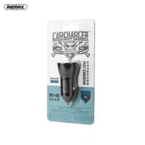 REMAX RCC-107 Fast Charging PD+QC / USB + Type-C  Car Charger | 36W Total Output - Image 2