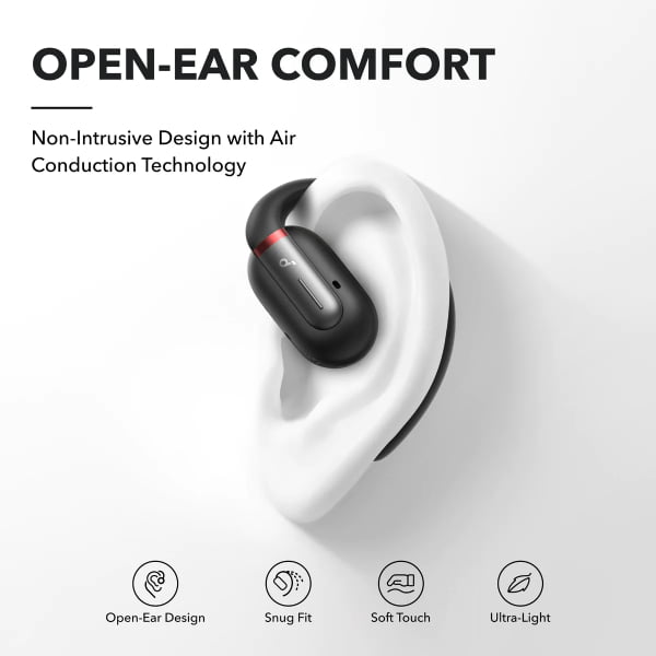 Anker soundcore V30i Open-Ear Earbuds - up to 36H playtime - a3873H11
