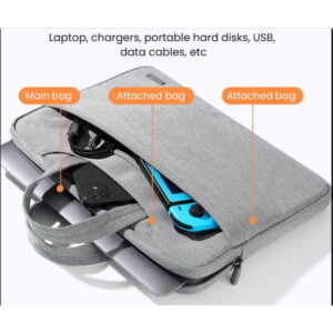 UGREEN Laptop Bag - 14"-14.9" size - Gray - 50337 - Image 4