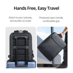 UGREEN LAPTOP BACKPACK B02 - up to 15.6” laptop - DARK GREY - 90798 - Image 2