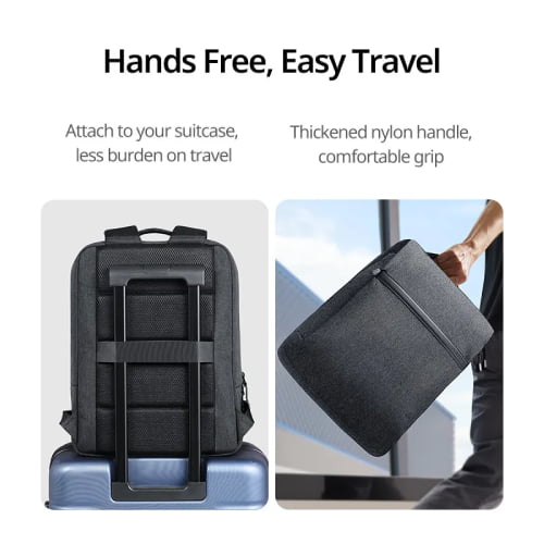 UGREEN LAPTOP BACKPACK B02 - up to 15.6” laptop - DARK GREY - 90798
