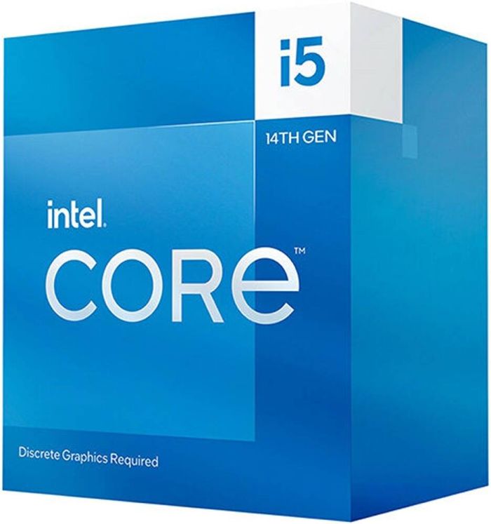 Intel desktop CPU - core i5-14400F (14Gen) 10 Total Cores - FCLGA1700 - BX8071514400FSRN47 (2-Years-Warranty) 