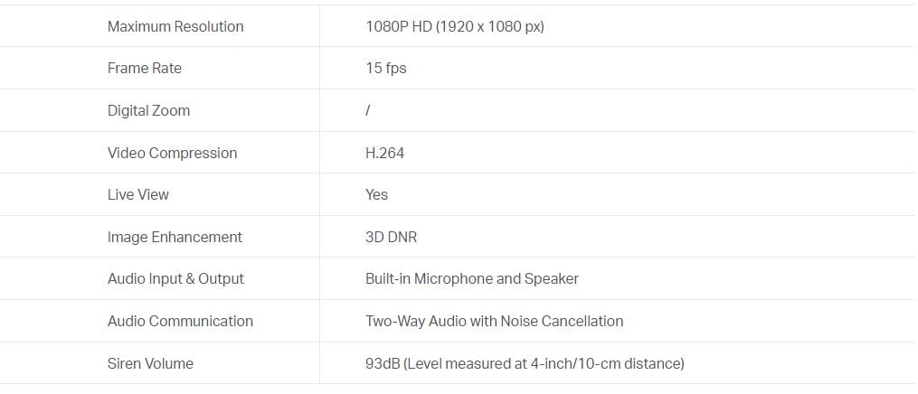 tp link Tapo TC70 Pan/Tilt Home Security Wi-Fi Camera - Full HD - two way audio