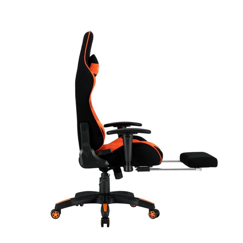 meetion Gaming Chair - CHR25 - 2d swivel armrest - Neck support headrest - Massage lumbar pillow