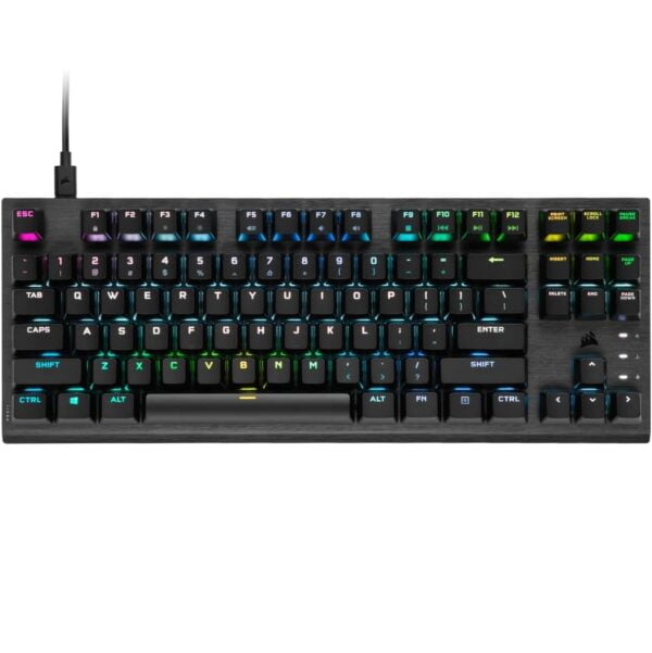 CORSAIR  K60 PRO TKL RGB Tenkeyless Optical-Mechanical Gaming Keyboard OPX Switch - CH-911D01A-NA