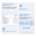TP-Link 5G AX3000 Whole Home Mesh Wi-Fi 6 Gateway [ Deco X50-5G ]