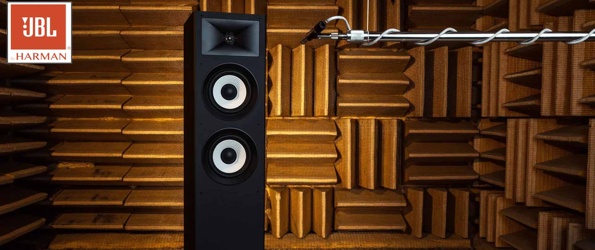 JBL STAGE A180 Dual 6.5-inch (165mm) 2 ½-way Floorstanding Loudspeaker [ JBLA180BLK ]